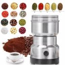 Electric Grinder Four Edged Blade Kitchen Cereal Nuts Beans Spices Grains Grinder Machine Multi