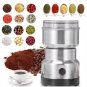 Electric Grinder Four Edged Blade Kitchen Cereal Nuts Beans Spices Grains Grinder Machine Multi