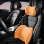 Ergonomic Car Headrest & Lumbar Cushion Set &acirc;�� Autumn/Winter Comfort Upgrade