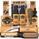 Beard Straightener Grooming Kit for Men, Beard Growth Kit, Wash, Brush & Comb... Beard Straightener Grooming Kit for Men, Beard Growth Kit, Wash, Brush & Comb...