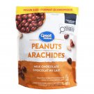 Great Value Milk Chocolate covered Peanuts, 880g/1.9 lbs. Bag