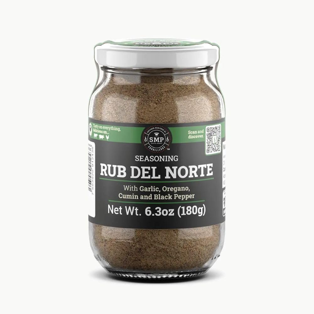 SMP Rub del Norte &acirc;�� Mexican All-Purpose Seasoning with Mexican Oregano & Cumin, 100% Natural, P
