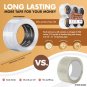 Industrial Grade Clear Packing Tape 36 Rolls - 110 Yards per Roll - 2" Wide x...