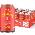 De La Calle Tepache - Mango Chili - Modern Mexican Soda - Craft Fermented Pineapple Sparkling B De La Calle Tepache - Mango Chili - Modern Mexican Soda - Craft Fermented Pineapple Sparkling B