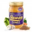 Garlic Burger Relish 17.8 oz – Slawsa Gourmet Cabbage Topping with Real Garlic | Gluten-Free, V