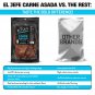 Carne Asada 7oz Beef Jerky - Authentic Mexican Style Slab Jerky Handcrafted in Small Batches fo