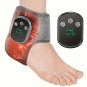 Adjustable Ankle Massager with Temperature Control and Vibration, a Wireless Heated Foot Massag