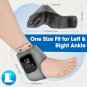 Adjustable Ankle Massager with Temperature Control and Vibration, a Wireless Heated Foot Massag