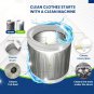Washing Machine Cleaner Descaler 25 Pack, Deep Cleaning Tablets, For HE Front Loader & Top Loa