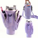 Water Bottle Carrier Bag with Phone Pocket for 40/30oz Tumbler Neoprene Holder 3 Pockets Water Bottle Carrier Bag with Phone Pocket for 40/30oz Tumbler Neoprene Holder 3 Pockets