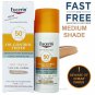 Eucerin Oil Control Tinted Sunscreen SPF50+ Medium Dry Touch Gel Cream Face