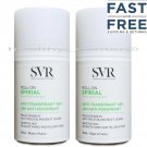 SVR Spirial Deodorant Roll-On 48H Anti Perspirant 50ml 2 Pack Long Lasting SVR Spirial Deodorant Roll-On 48H Anti Perspirant 50ml 2 Pack Long Lasting