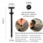 145Pcs Nylon Cable Tie Buckle Car Clips Kit Universal Automotive Fasteners