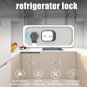 2 Pack Fridge Locks Child Safety Self Adhesive Refrigerator Latch for Kids Toddlers