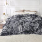 Bedsure Faux Fur King Blanket Grey Tie Dye Fluffy Plush Soft Warm Cozy Throw Bedsure Faux Fur King Blanket Grey Tie Dye Fluffy Plush Soft Warm Cozy Throw