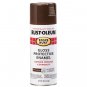 Rust-Oleum 7775830 Stops Rust Spray Paint 12-Ounce Gloss Leather Brown