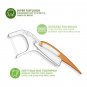 Plackers Orthopick Flosser for Braces 36 Count Pack of 2 Orthodontic Dental Floss Picks Mint