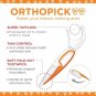 Plackers Orthopick Flosser for Braces 36 Count Pack of 2 Orthodontic Dental Floss Picks Mint