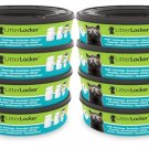 Litter Locker 2 Refill Cartridges 8 Pack Odor Lock Cat Litter Disposal Refills Long Lasting