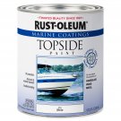 Marine Topside Paint Gloss White 1 Quart Durable High Gloss Boat Finish Marine Topside Paint Gloss White 1 Quart Durable High Gloss Boat Finish