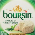 Boursin Garlic & Herb Cream Cheese 12x5.2oz Gourmet Spread Gift Pack