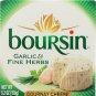 Boursin Garlic & Herb Cream Cheese 12x5.2oz Gourmet Spread Gift Pack