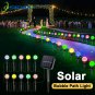 30 LED Solar Bubble Ball Lawn Lights Waterproof Outdoor Pathway String Lights Free Shipping