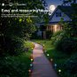 30 LED Solar Bubble Ball Lawn Lights Waterproof Outdoor Pathway String Lights Free Shipping