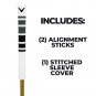 Callaway Heritage Wood Golf Alignment Sticks with Cover & Carry Tube