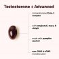 Micro Ingredients Testosterone+ Advanced 240 Softgels Men's & Women's Supplement