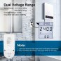 Watt Meter Plug-In Power Meter Energy Usage Monitor Cost Calculator Backlit LCD