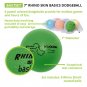 Champion Sports Rhino Skin Basic Dodgeball Set BAS7SET 7 Inch Foam Balls Set of 6 with Mesh Bag