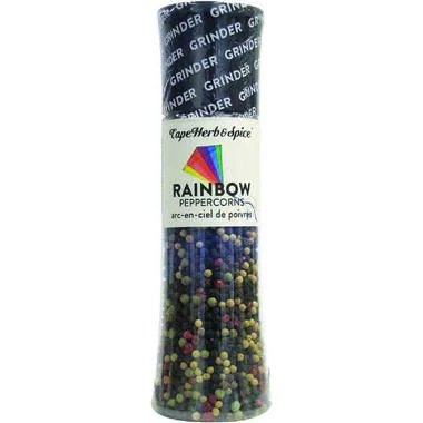 Cape Herb & Spice Rainbow Peppercorn Grinder 175g Gourmet Seasoning