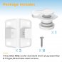 Coleman Cooler Replacement Parts Kit Drain Plug Hinges Screws R5214D607G