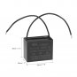 Cbb61 Capacitor 8Uf 350V Ac For Ceiling Fans Motors Generators 50 60Hz