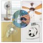 Cbb61 Capacitor 8Uf 350V Ac For Ceiling Fans Motors Generators 50 60Hz