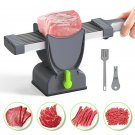 Stainless Steel Manual Meat Slicer Adjustable 2mm 4mm Jerky Cutter Tool Stainless Steel Manual Meat Slicer Adjustable 2mm 4mm Jerky Cutter Tool