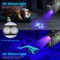 Mini UV Flashlight 365nm 395nm LED Super Bright EDC Emergency Light