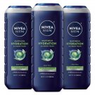 NIVEA Men Maximum Hydration 3 in 1 Body Wash 16.9oz Pack of 3 NIVEA Men Maximum Hydration 3 in 1 Body Wash 16.9oz Pack of 3