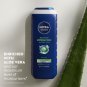 NIVEA Men Maximum Hydration 3 in 1 Body Wash 16.9oz Pack of 3