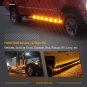 TMH 3/4 Inch Amber LED Trailer Marker Lights Pack of 50 Waterproof Clearance Lamps