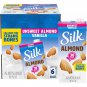 Silk Almond Milk, Unsweetened Vanilla, 32 Fluid Ounce Pack of 6, Vanilla Almond