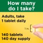 Nature Made Super B Complex with Vitamin C 140 Count Immune Support Tablets
