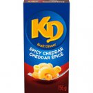 2 X Kraft Dinner Spicy Cheddar Mac & Cheese 156g Imported from Canada 2 X Kraft Dinner Spicy Cheddar Mac & Cheese 156g Imported from Canada