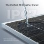 Renogy 100W 12V Monocrystalline Solar Panel High Efficiency PV Module Off-Grid