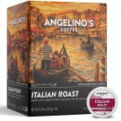 Angelino's Italian Roast Coffee Pods Extra Dark Roast Keurig Compatible 24 Count. Angelino's Italian Roast Coffee Pods Extra Dark Roast Keurig Compatible 24 Count.