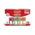 Wagh Bakri Instant Tea Premix Combo Cardamom Ginger Masala 12 Sachets Wagh Bakri Instant Tea Premix Combo Cardamom Ginger Masala 12 Sachets