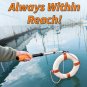 Extend-A-Reach Telescoping Boat Hook for Docking Floating Aluminum Pole 8 Ft