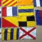 Naval Signal Flags / Flag SET- 100% COTTON - Set of Total 26 flag - Marine Code