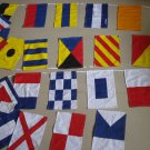 Naval Signal Flags / Flag SET- 100% COTTON  - Total 26 flag - LENGTH 26 FEET